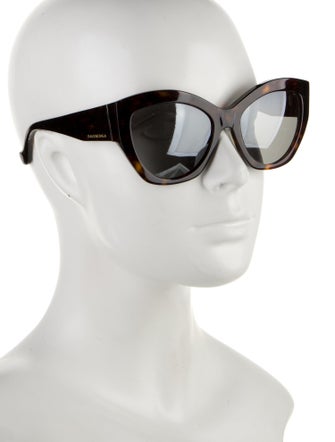 Balenciaga Dynasty D Frame Cat-Eye Sunglasses