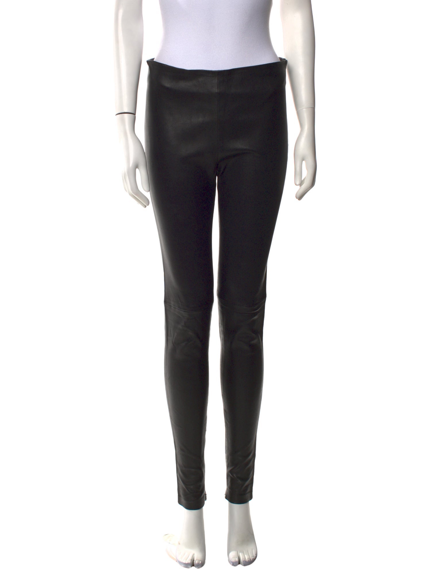 Balenciaga Leather Skinny Leg Pants