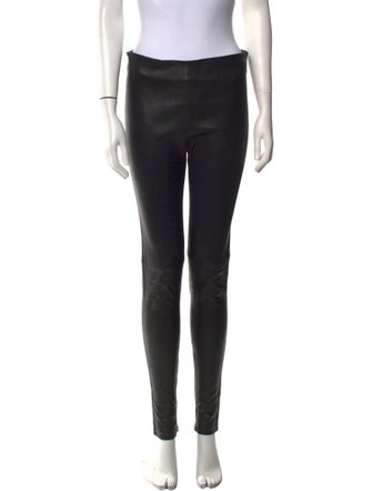Balenciaga Leather Skinny Leg Pants