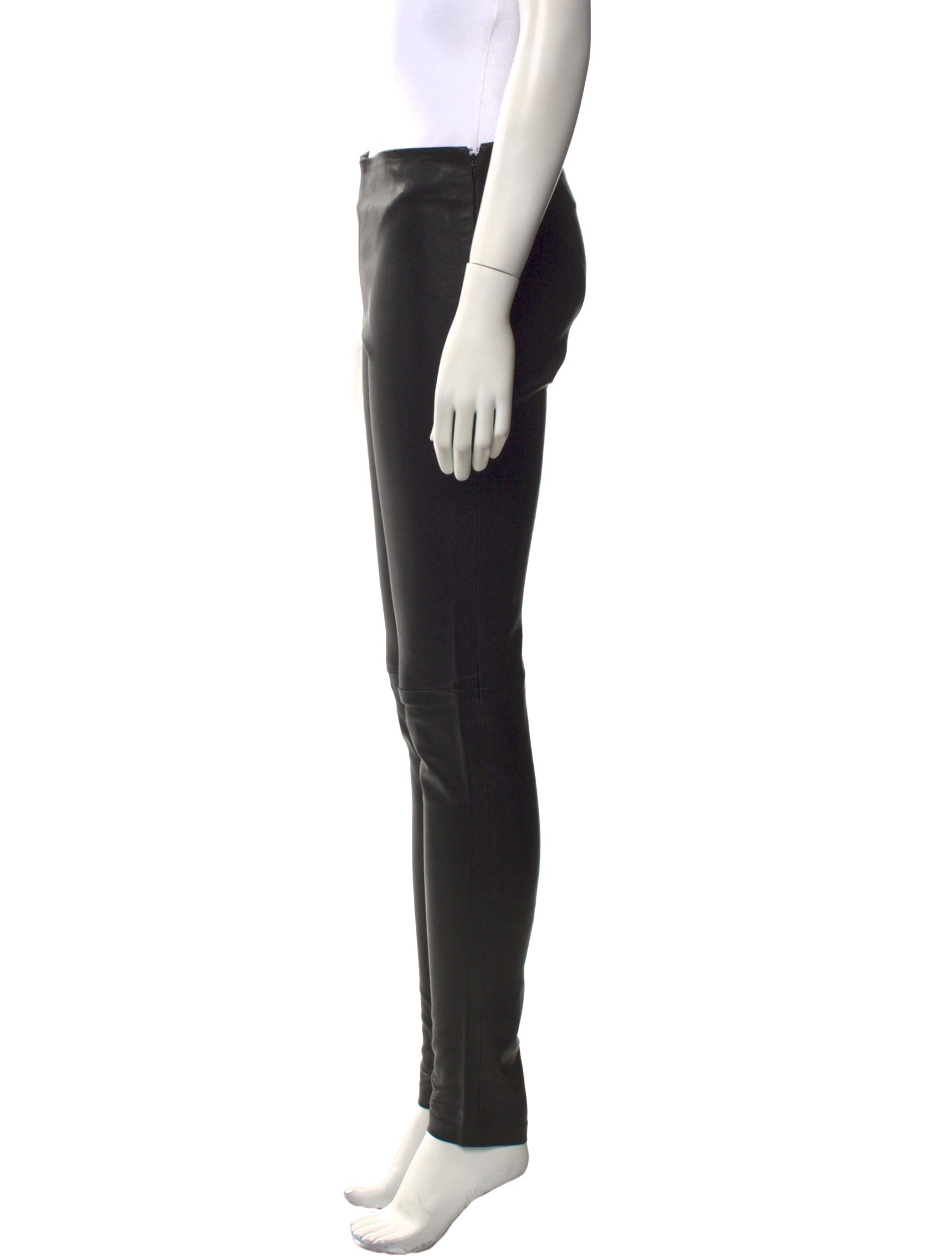 Balenciaga Leather Skinny Leg Pants