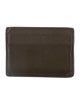 Balenciaga Leather Graphic Print Card Holder