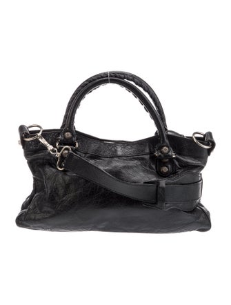 Balenciaga Leather Motocross Giant First