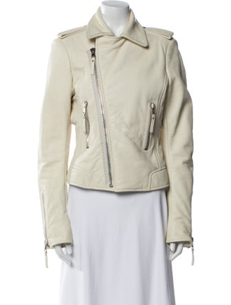 Balenciaga 2012 Leather Biker Jacket