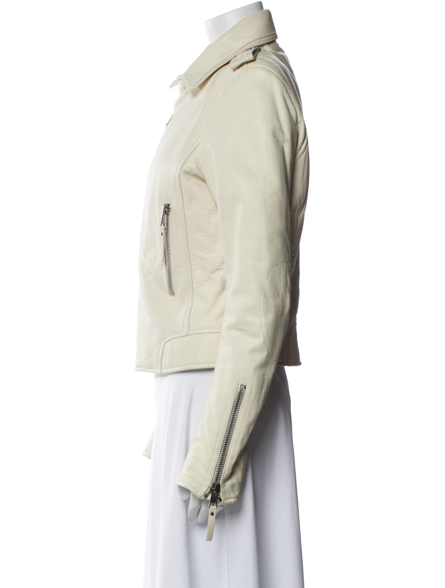 Balenciaga 2012 Leather Biker Jacket