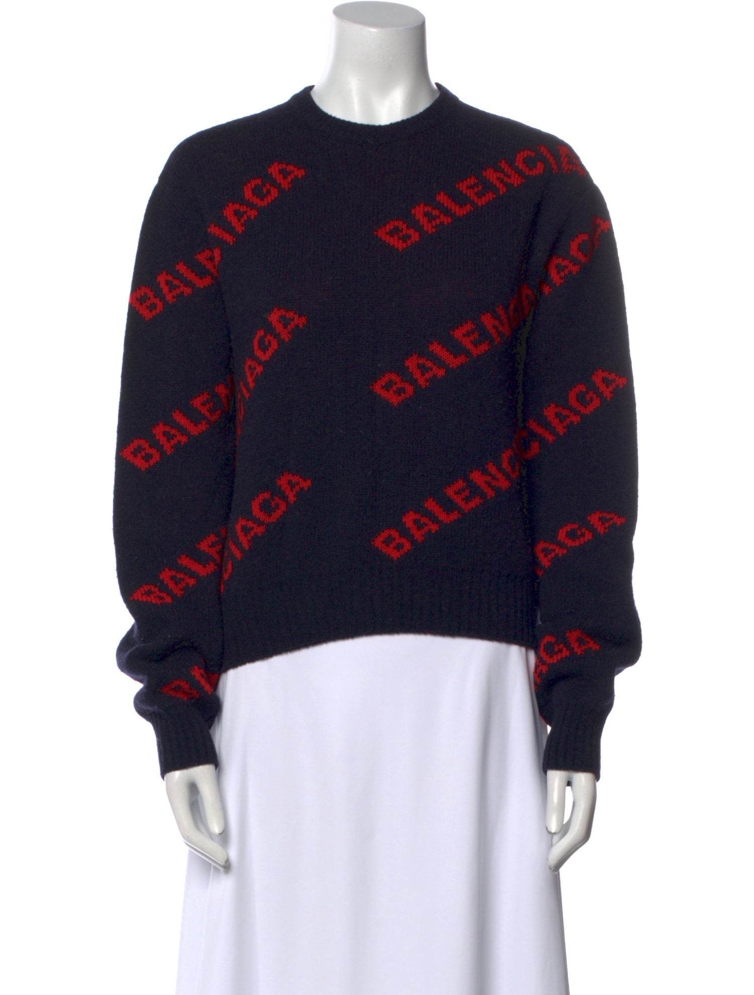 Balenciaga 2018 Virgin Wool Sweater