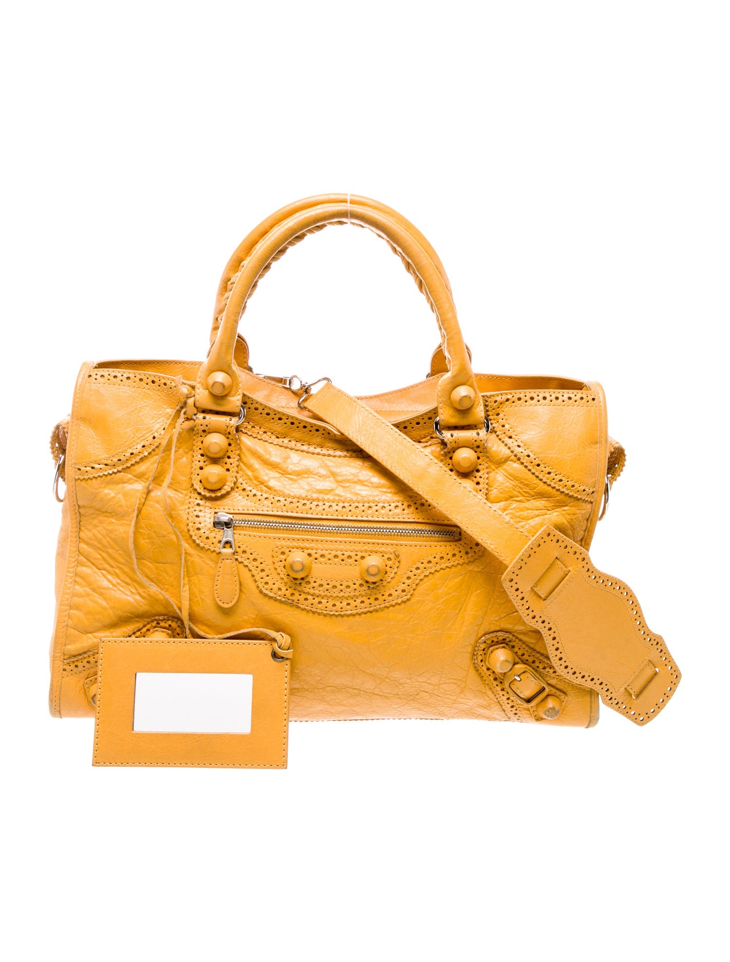 Balenciaga Leather Motocross City Giant