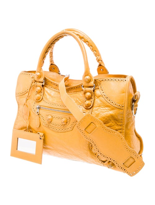 Balenciaga Leather Motocross City Giant