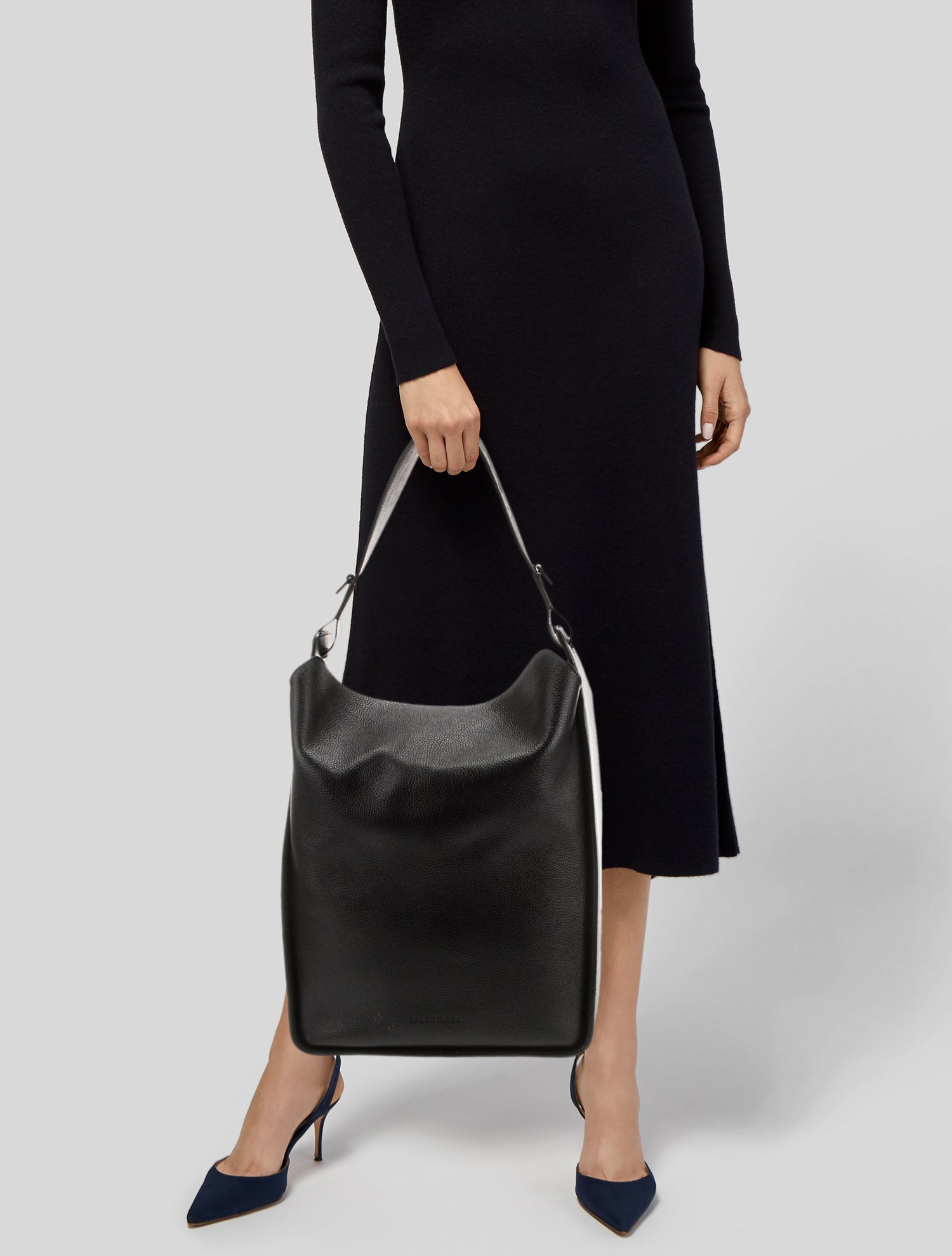 Balenciaga Leather Shoulder Bag Medium