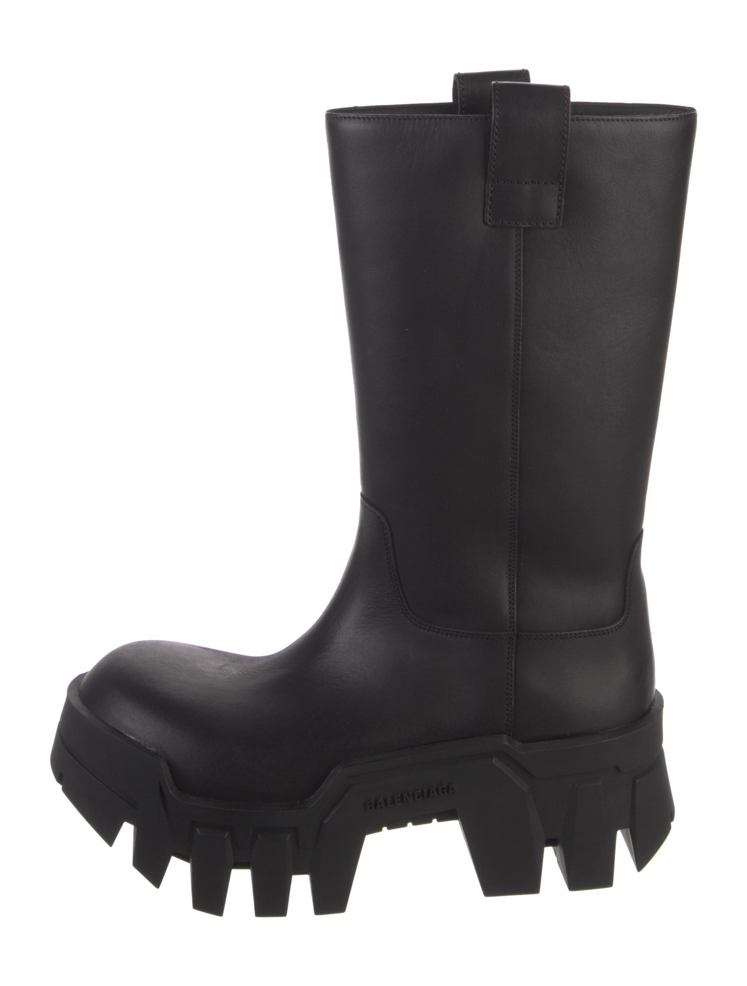 Balenciaga Leather Rain Boots