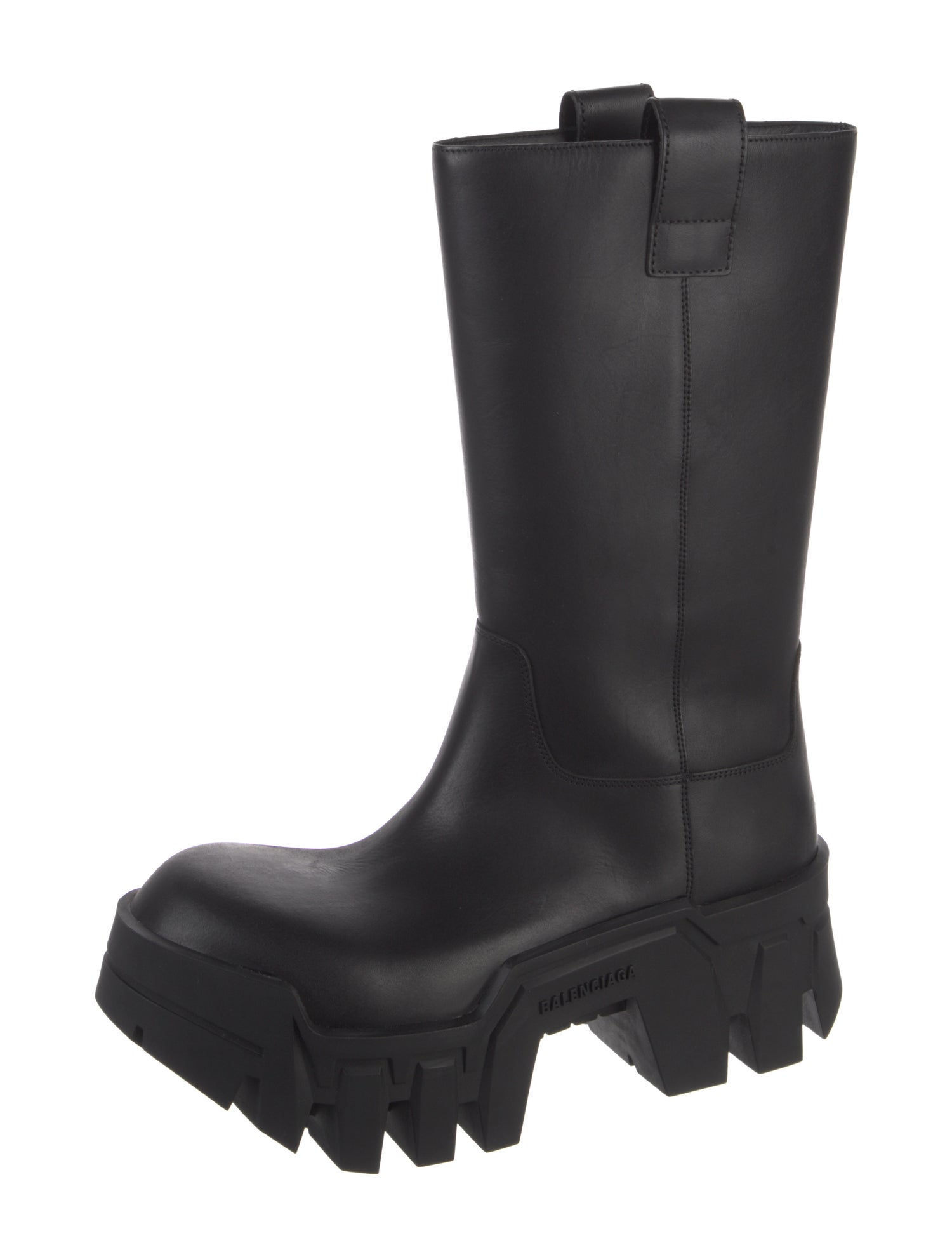 Balenciaga Leather Rain Boots