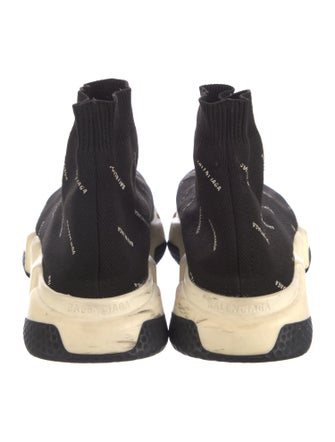 Balenciaga Speed Trainer 'All Over' Sock Sneakers