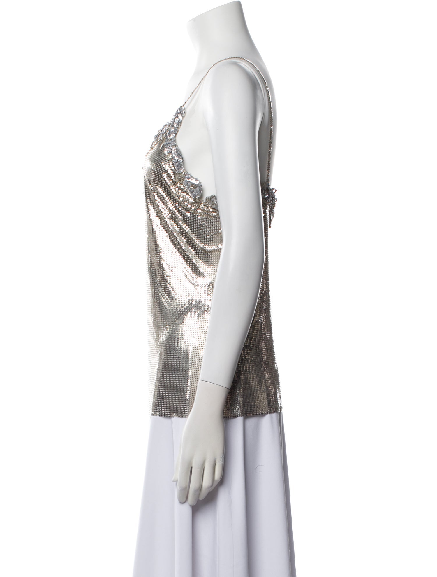 Balenciaga 2021 Chain Mail Top