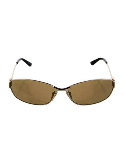 Balenciaga Square Tinted Sunglasses