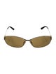 Balenciaga Square Tinted Sunglasses