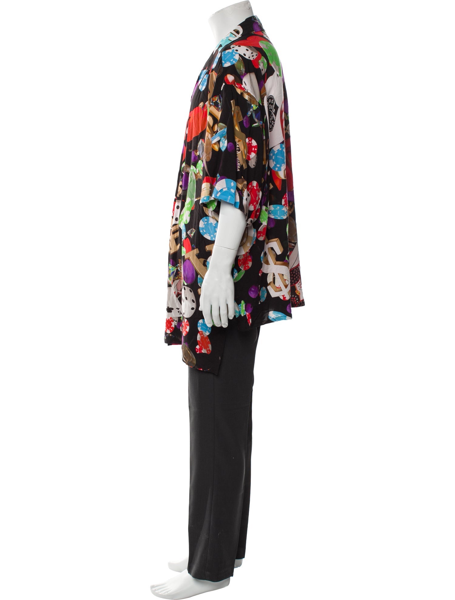 Balenciaga 2018 Printed Shirt