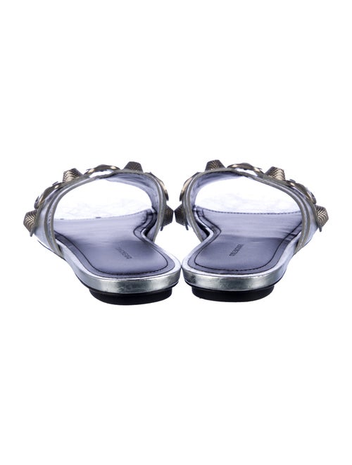 Balenciaga Arena Leather Slides