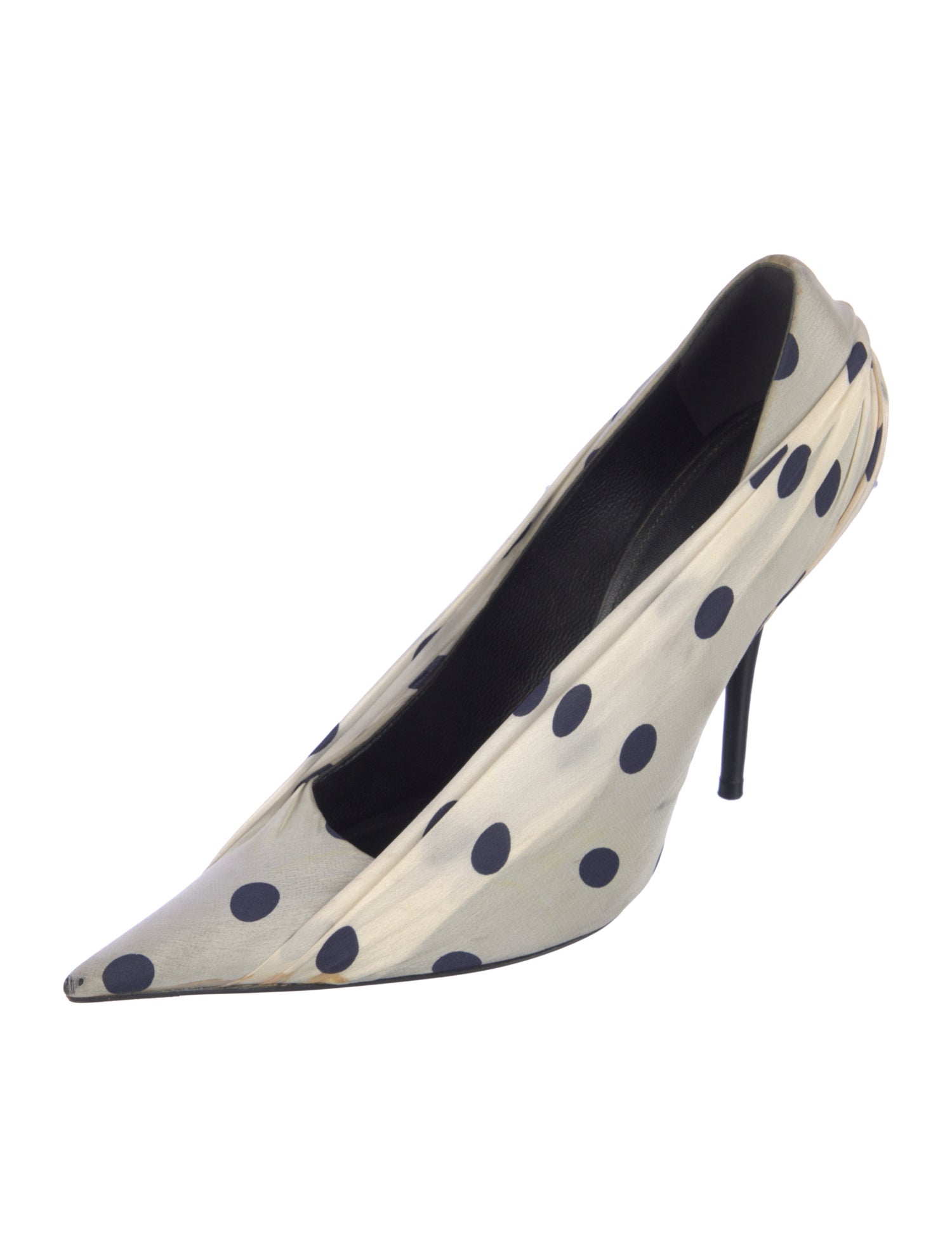 Balenciaga Silk Printed Pumps