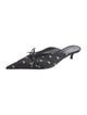 Balenciaga Satin Printed Mules