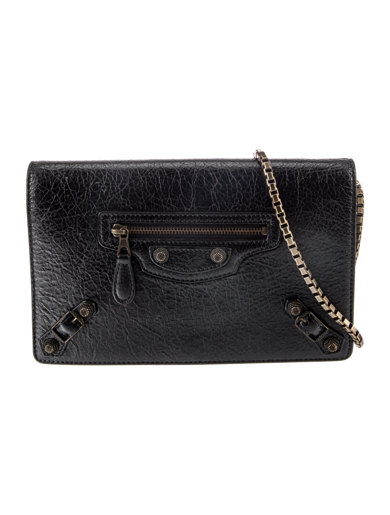 Balenciaga Leather Clutch