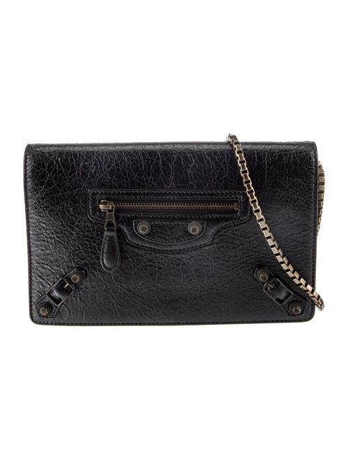 Balenciaga Leather Clutch