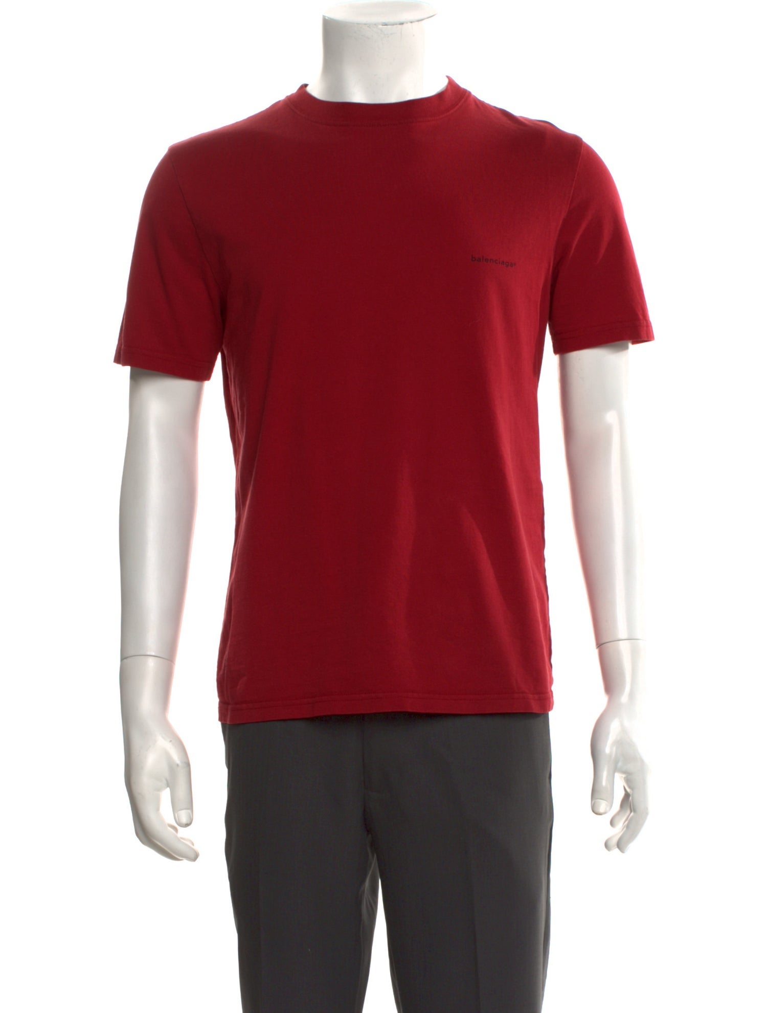 Balenciaga Small Copyright Logo Crew Neck T-Shirt