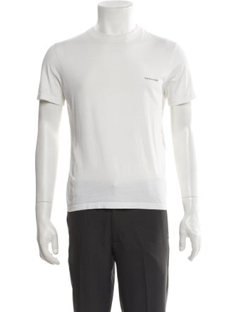 Balenciaga Small Copyright Logo Crew Neck T-Shirt