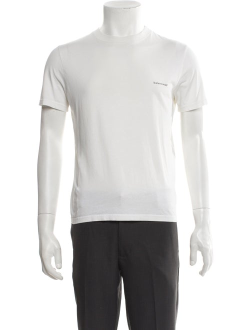 Balenciaga Small Copyright Logo Crew Neck T-Shirt