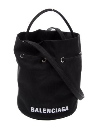 Balenciaga Nylon Bucket Bag