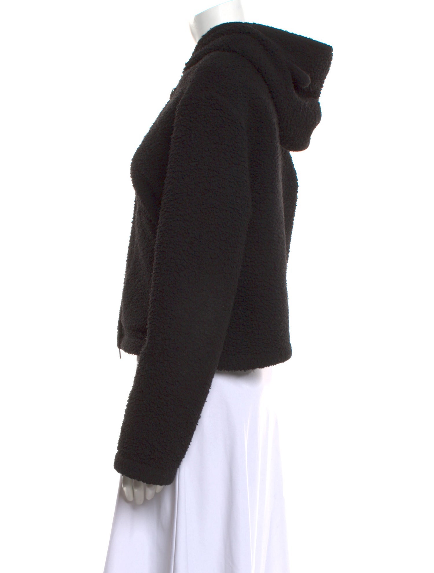 Balenciaga 2022 Heart Motif Sherpa Sweatshirt