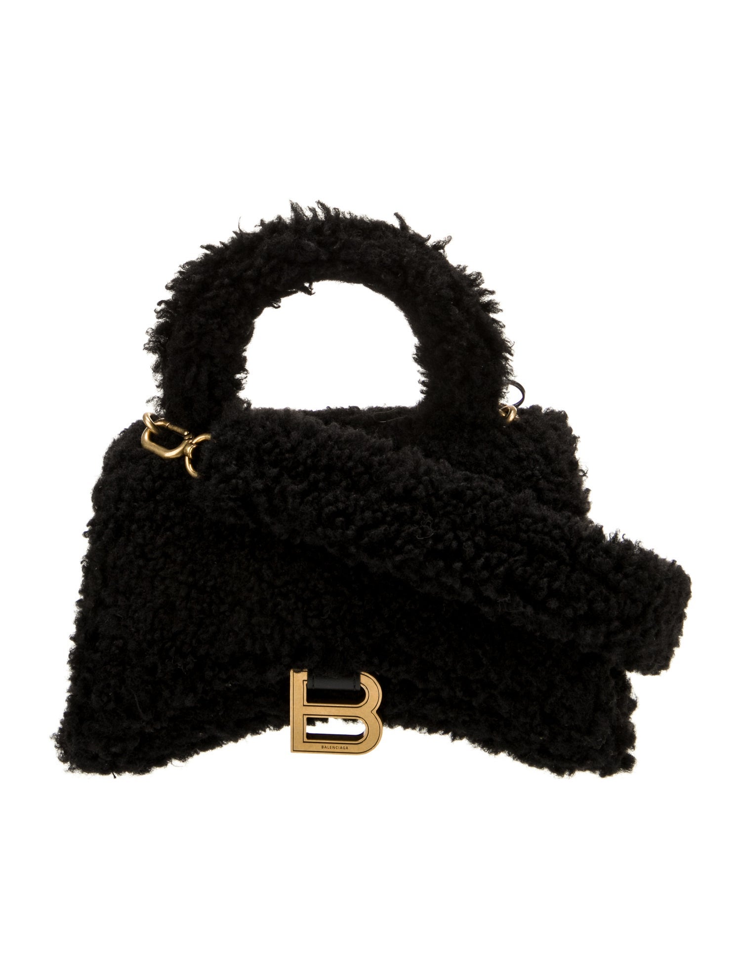 Balenciaga Faux Fur Hourglass