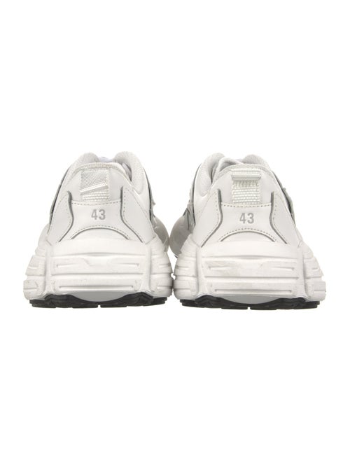 Balenciaga Leather Printed Athletic Sneakers