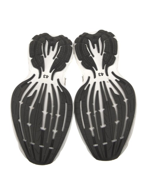 Balenciaga Leather Printed Athletic Sneakers