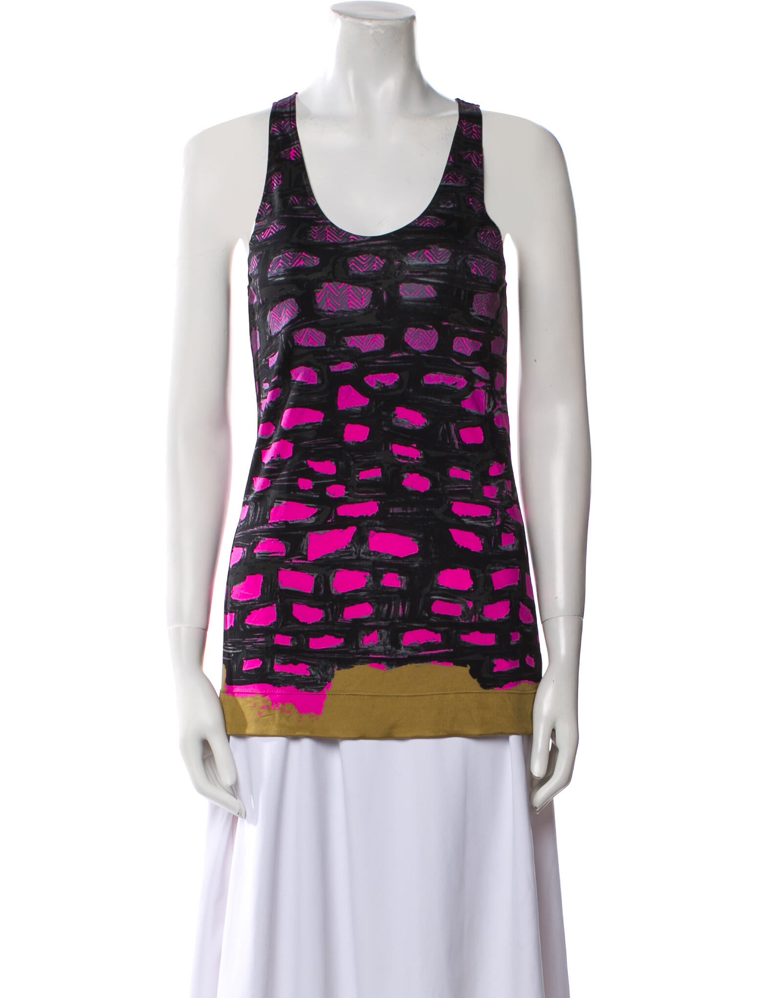 Balenciaga 2011 Printed Top