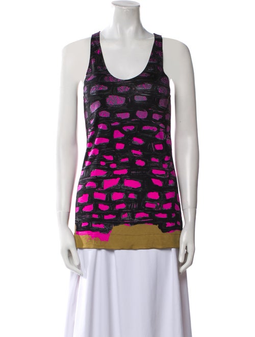 Balenciaga 2011 Printed Top