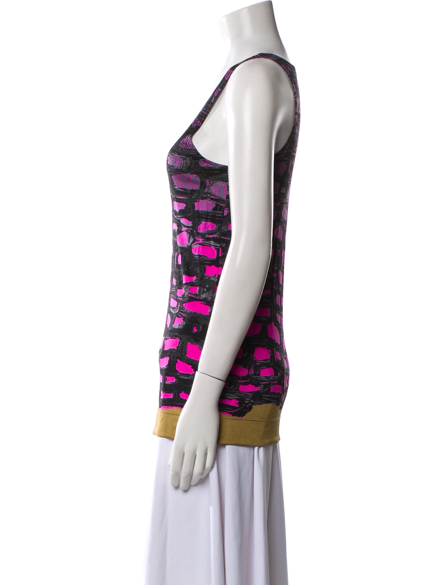 Balenciaga 2011 Printed Top