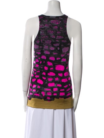 Balenciaga 2011 Printed Top