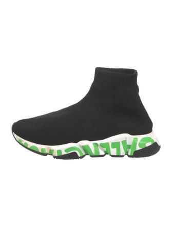 Balenciaga Speed Trainer 'Graffiti' Sock Sneakers