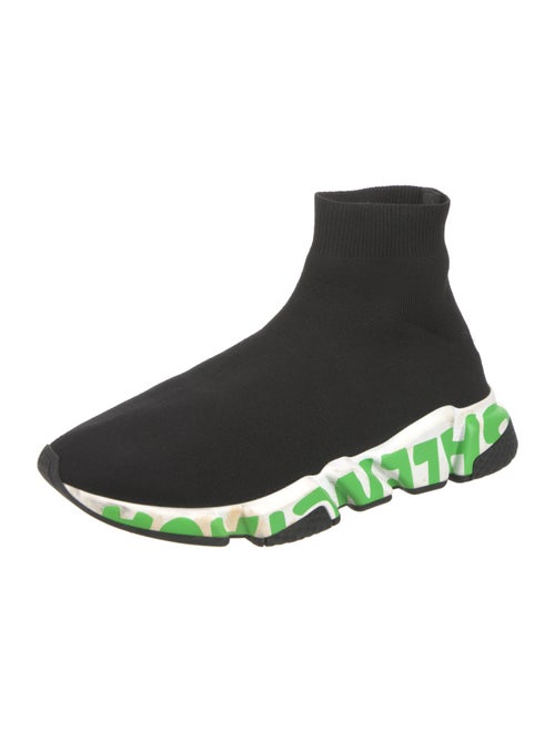 Balenciaga Speed Trainer 'Graffiti' Sock Sneakers