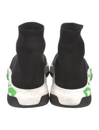 Balenciaga Speed Trainer 'Graffiti' Sock Sneakers