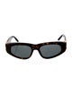 Balenciaga Square Tinted Sunglasses