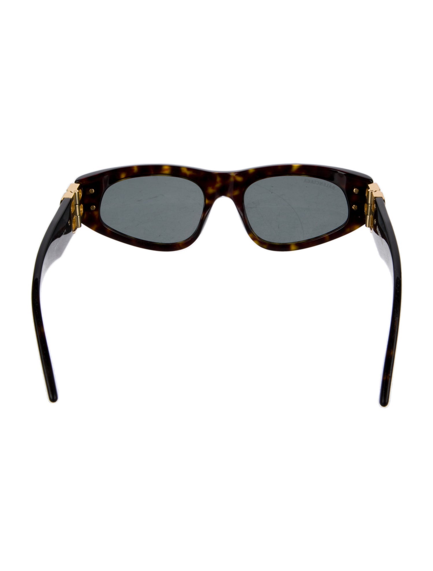 Balenciaga Square Tinted Sunglasses