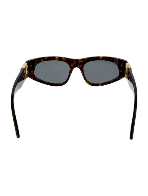 Balenciaga Square Tinted Sunglasses
