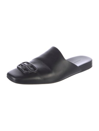 Balenciaga Leather Mules