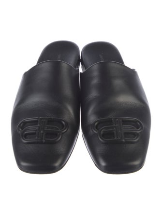 Balenciaga Leather Mules