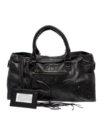 Balenciaga Leather Motocross Classic City