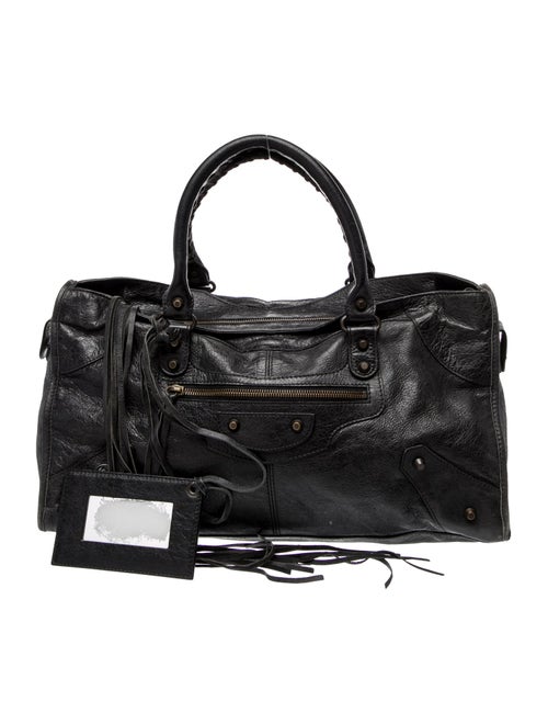 Balenciaga Leather Motocross Classic City