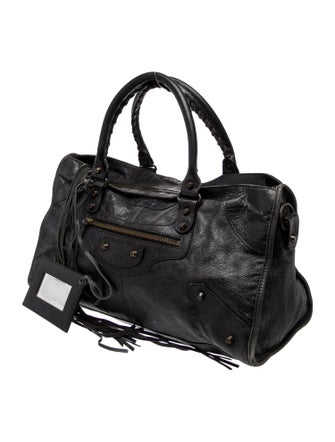 Balenciaga Leather Motocross Classic City