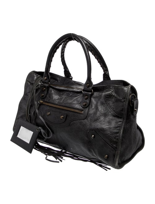 Balenciaga Leather Motocross Classic City