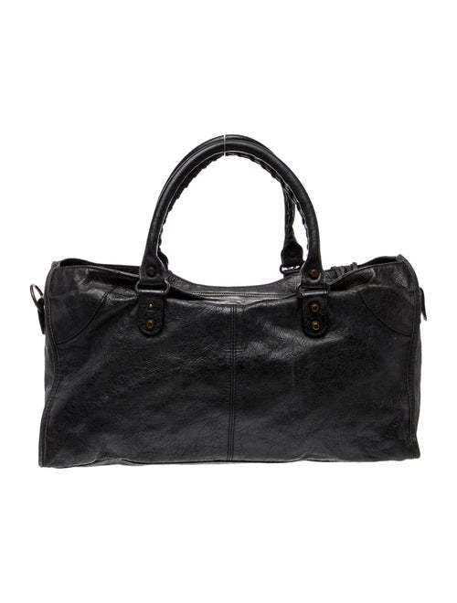 Balenciaga Leather Motocross Classic City