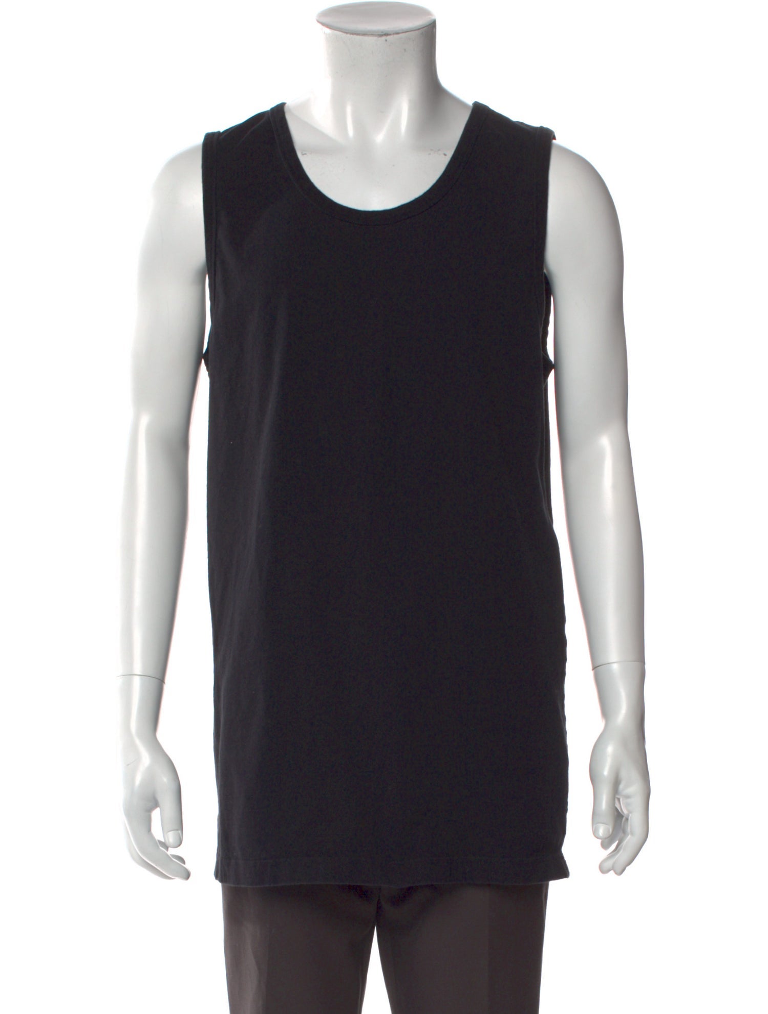 Balenciaga Signature Logo Scoop Neck T-Shirt